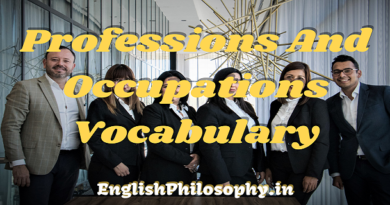 Professions And Occupations Vocabulary - English Philosophy