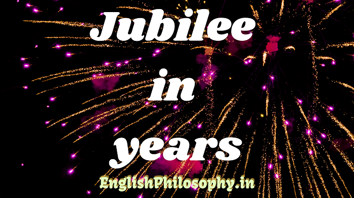 Jubilee in years - English Philosophy