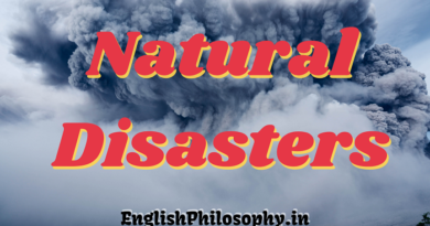 Natural Disasters - English Philosophy