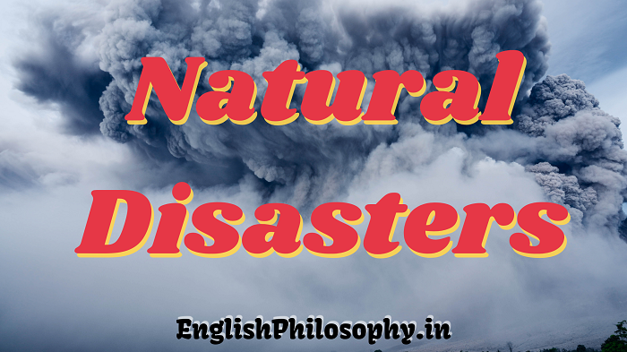 Natural Disasters - English Philosophy