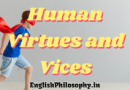 Human virtues and vices - English Philosophy