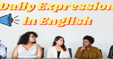 Daily Expression in English - English Philosophy