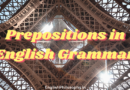 Preposition - English Philosophy
