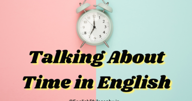 Talking About Time in English - English philosophy