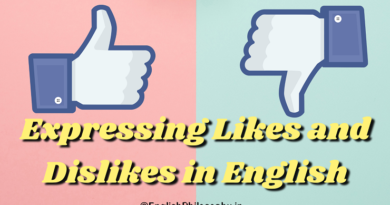 Expressing Likes and Dislikes in English - English Philosophy