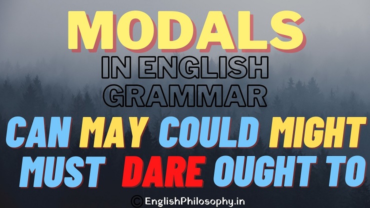 Modals in English grammar - English Philosophy