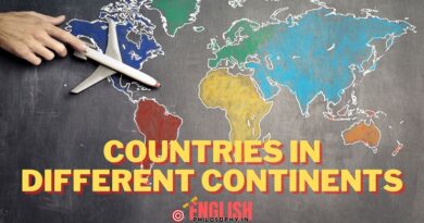 Countries in different continents - English Philosophy